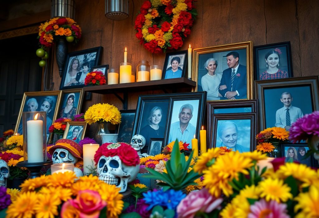 Ofrenda for Day of the Dead in San Miguel: A Celebration of Life