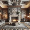 Natural Stone Tiling for Fireplaces in Clackmannanshire