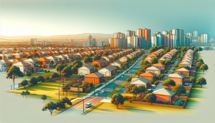 A vibrant Polokwane neighbourhood with affordable homes and lush greenery, welcoming first-time buyers.